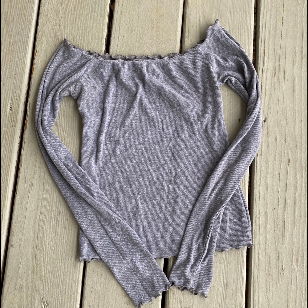 Hollister Strapless Shirt Long sleeve